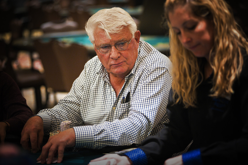 Darol Rodrock during the WPT DeepStacks Jacksonville event (Image: Drew Amato)