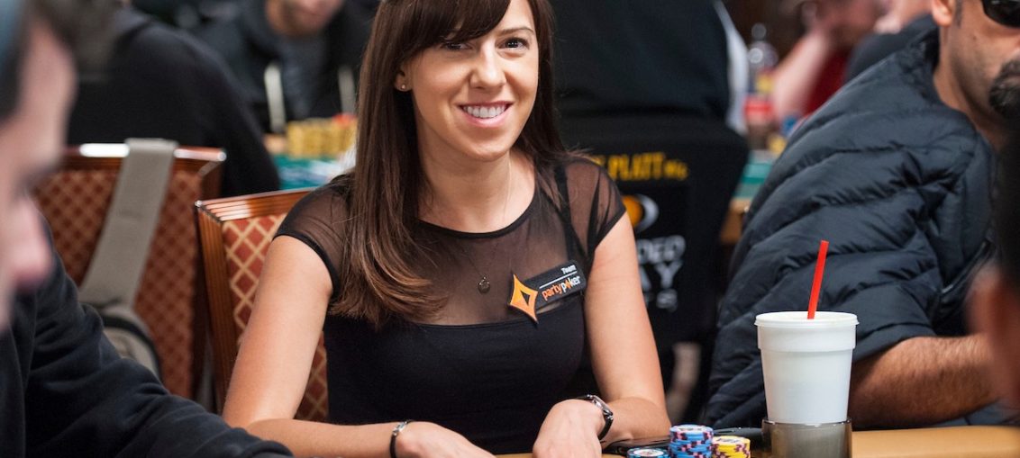 Kristen Bicknell at the 2017 World Series of Poker.