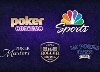 Poker Central and NBC Sports Expand and Extend Agreement Through 2020 to include Super High Roller Bowl, U.S. Poker Open and Poker Masters.