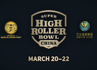 The Super High Roller Bowl comes to Macau in 2018.