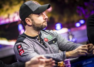 Daniel Negreanu at the final table of Event #3 of the U.S. Poker Open