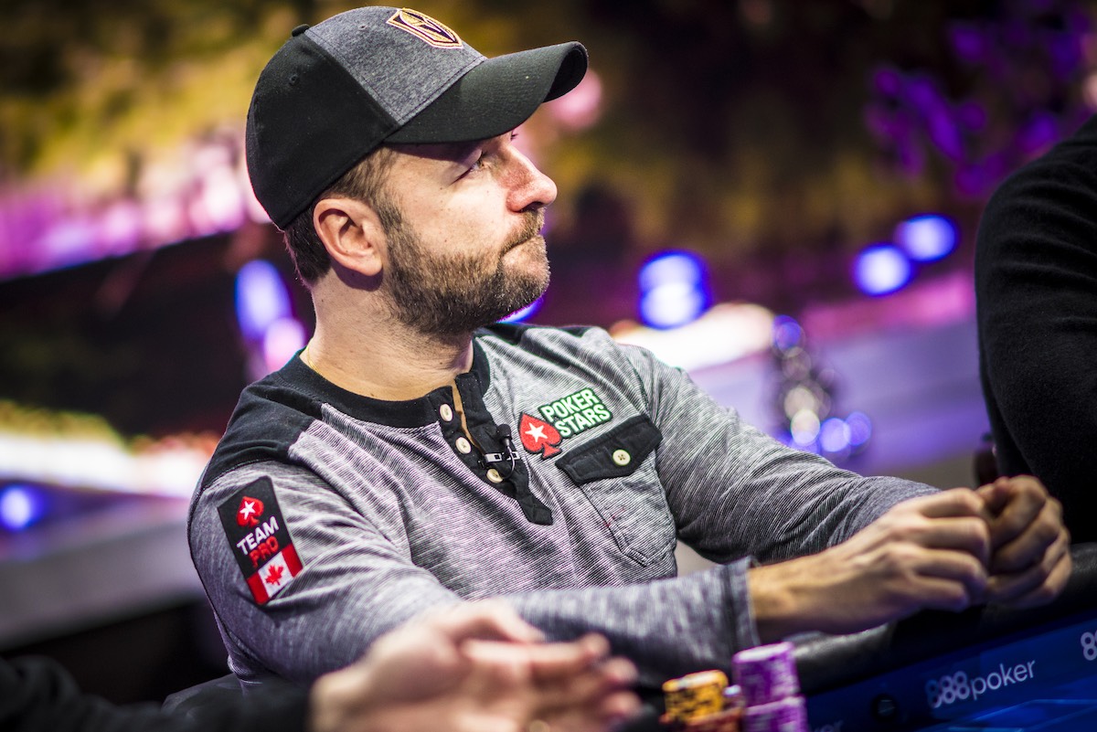 Daniel Negreanu at the final table of Event #3 of the U.S. Poker Open