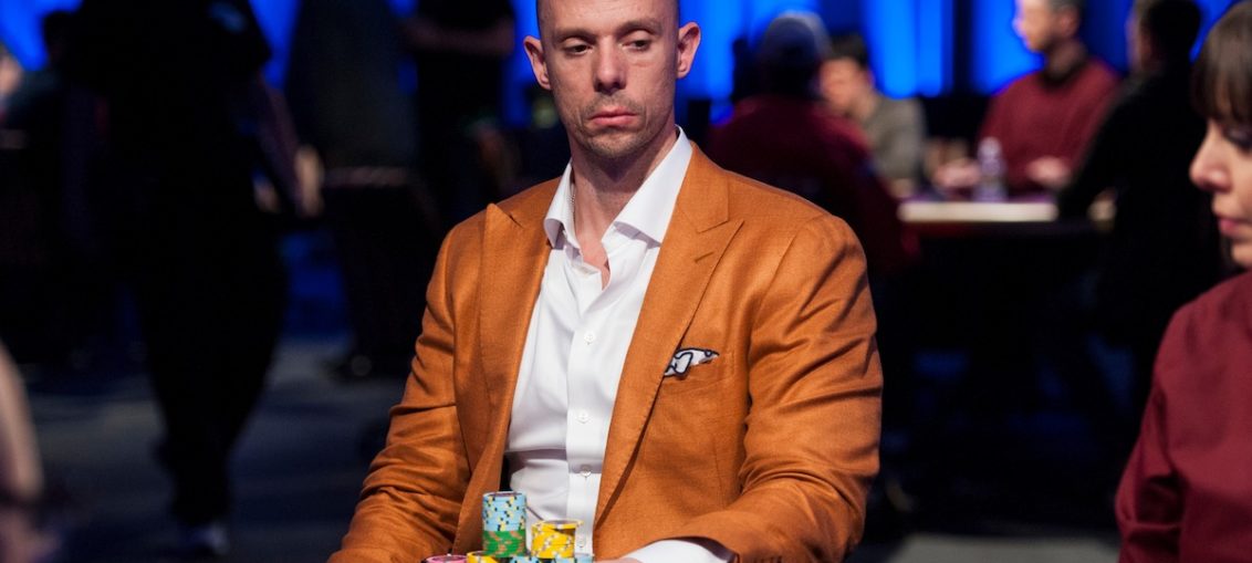 Matt Berkey during the 2017 Super High Roller Bowl