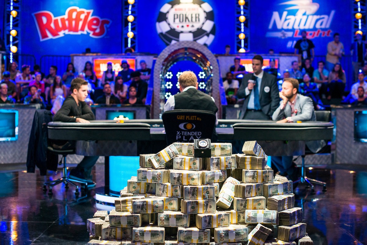 In 2014 it was Daniel Negreanu going heads up against Dan Colman in the most recent $1,000,000 Big One for One Drop.