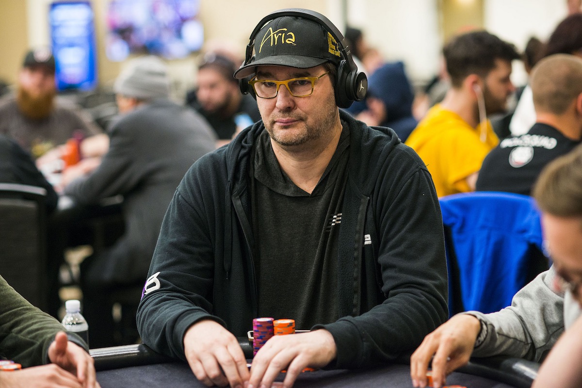 Phil Hellmuth on Day 3 of the 2018 World Poker Tour Los Angeles Poker Classic Main Event. (Photo: World Poker Tour)