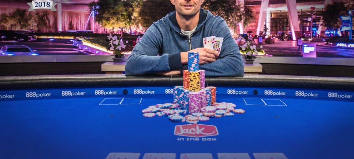 Keith Tilston finished out the USPO series by winning the $50,000 Main Event. (Photo: Poker Central)