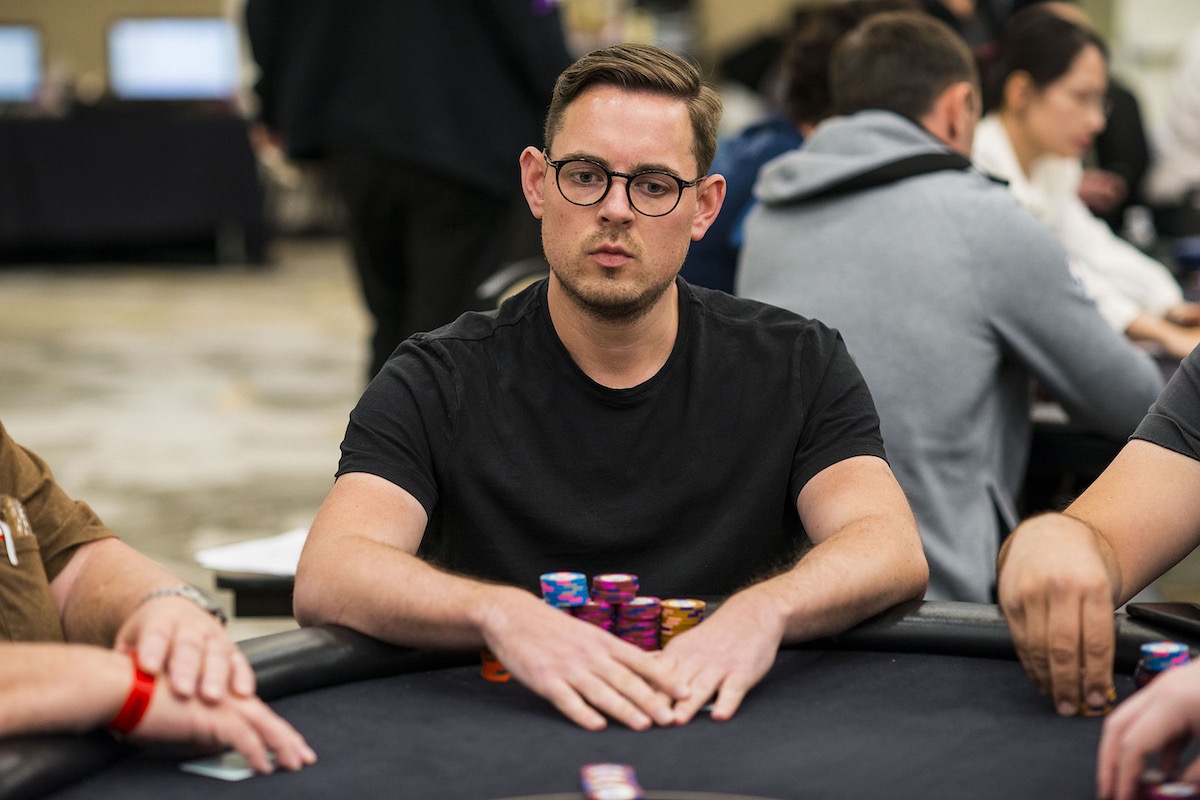 British pro Toby Lewis is in strong contention headed into Day 3 of the LAPC Main Event.