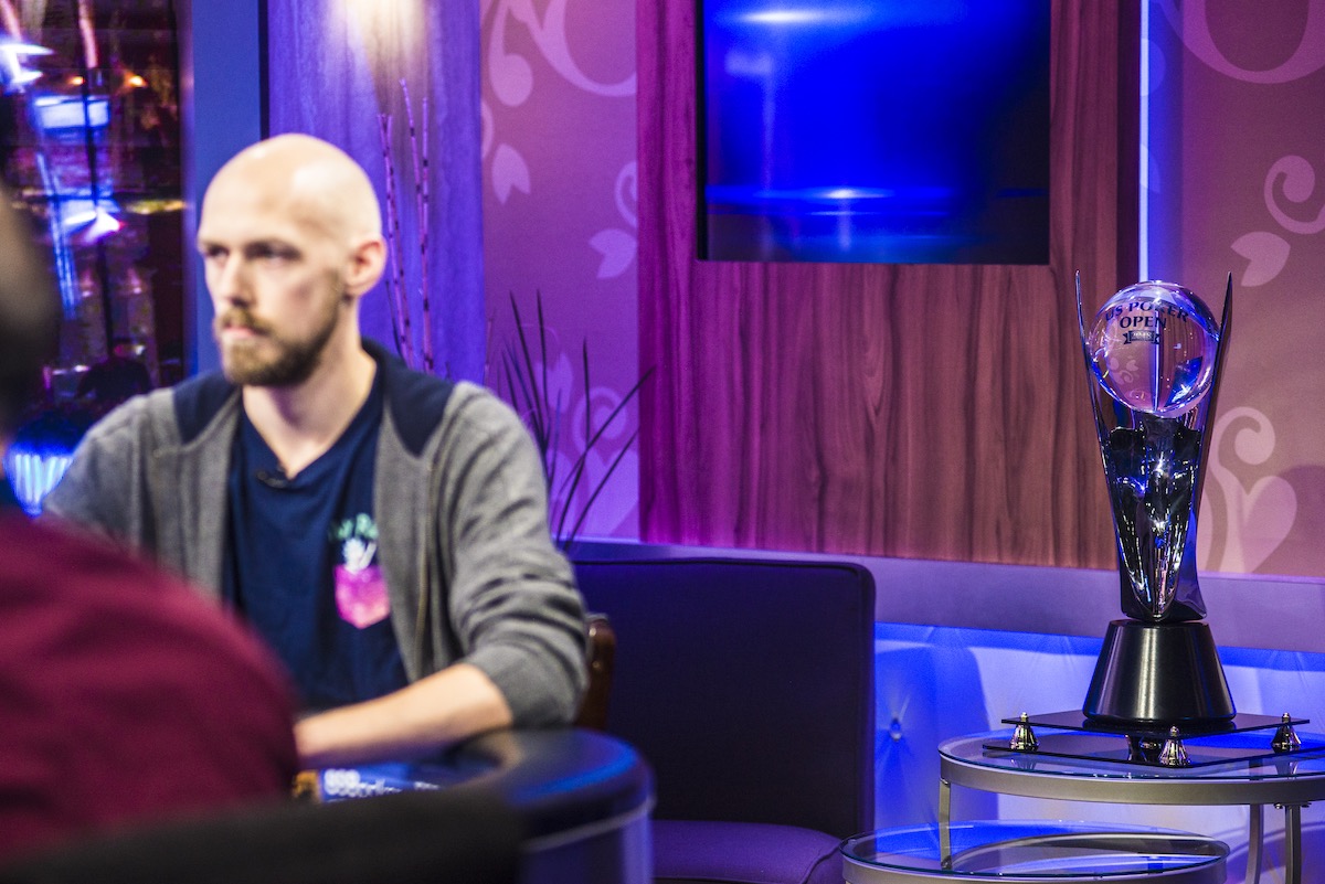 Stephen Chidwick that ultimately became his at the 2018 US Poker Open. (Photo: Poker Central)