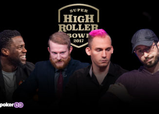 Day 2 of Super High Roller Bowl features another epic feature table clash with Kevin Hart in the eye of the storm. (Photo: Poker Central)