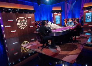 Jake Schindler and Christoph Vogelsang heads up for $6 million in the 2017 Super High Roller Bowl.