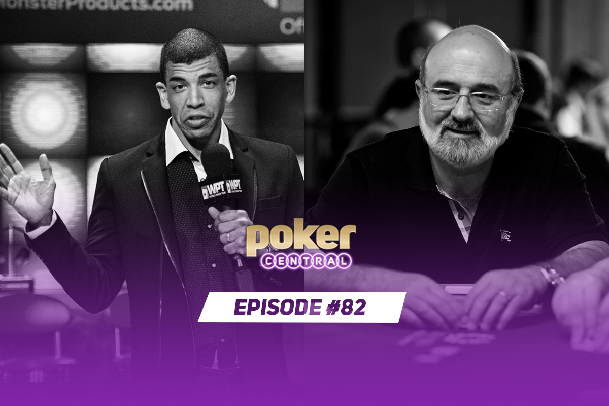 Poker Central Podcast Episode 82 featuring Adam Pliska, Mori Eskandani, Mike McDonald, Matt Savage and Donnie Peters.