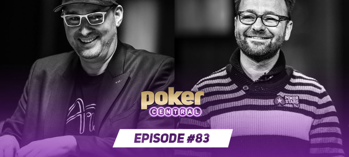 Phil Hellmuth and Daniel Negreanu join Episode 83 of the Poker Central Podcast to talk Super High Roller Bowl, Las Vegas Golden Knights and WSOP