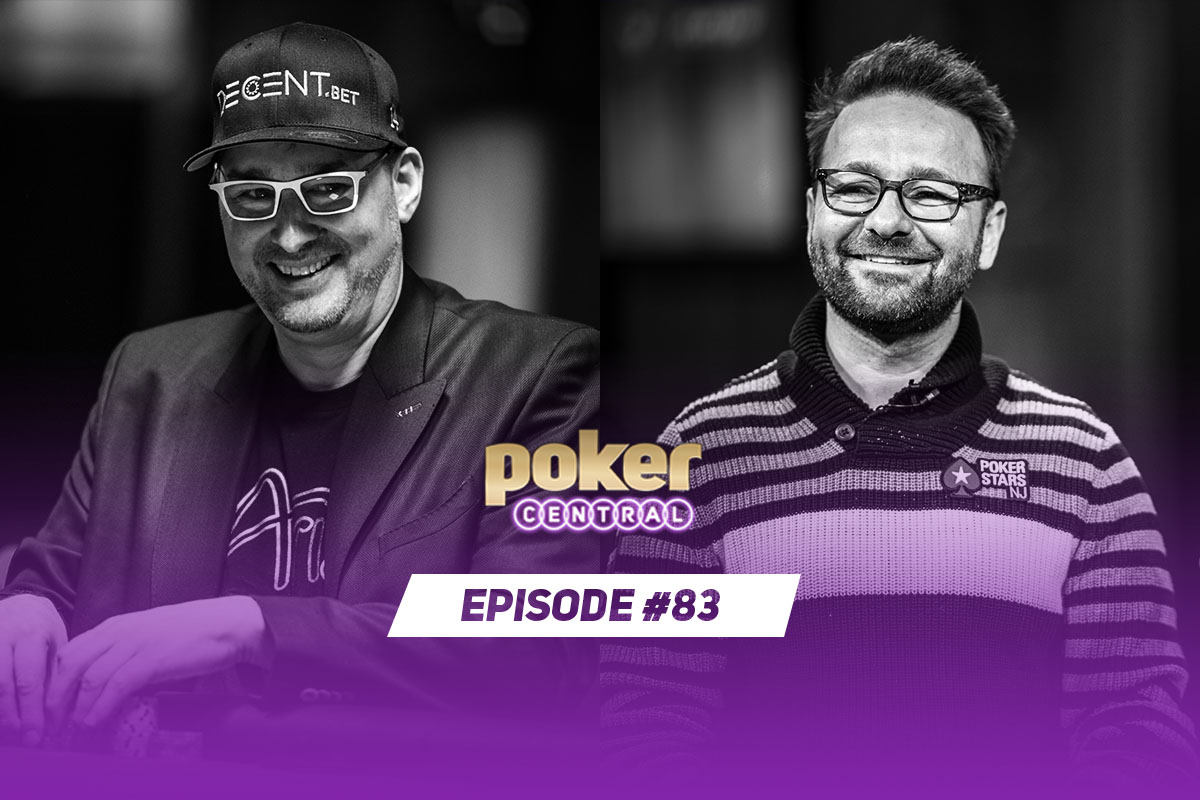 Phil Hellmuth and Daniel Negreanu join Episode 83 of the Poker Central Podcast to talk Super High Roller Bowl, Las Vegas Golden Knights and WSOP