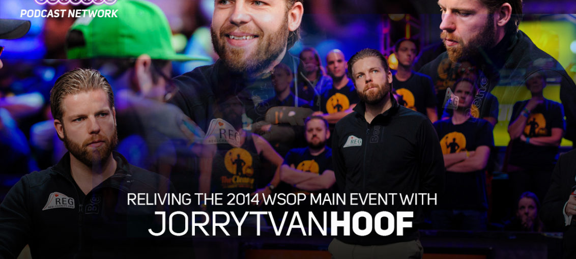 The different emotions of Jorryt van Hoof during the 2014 WSOP Main Event.