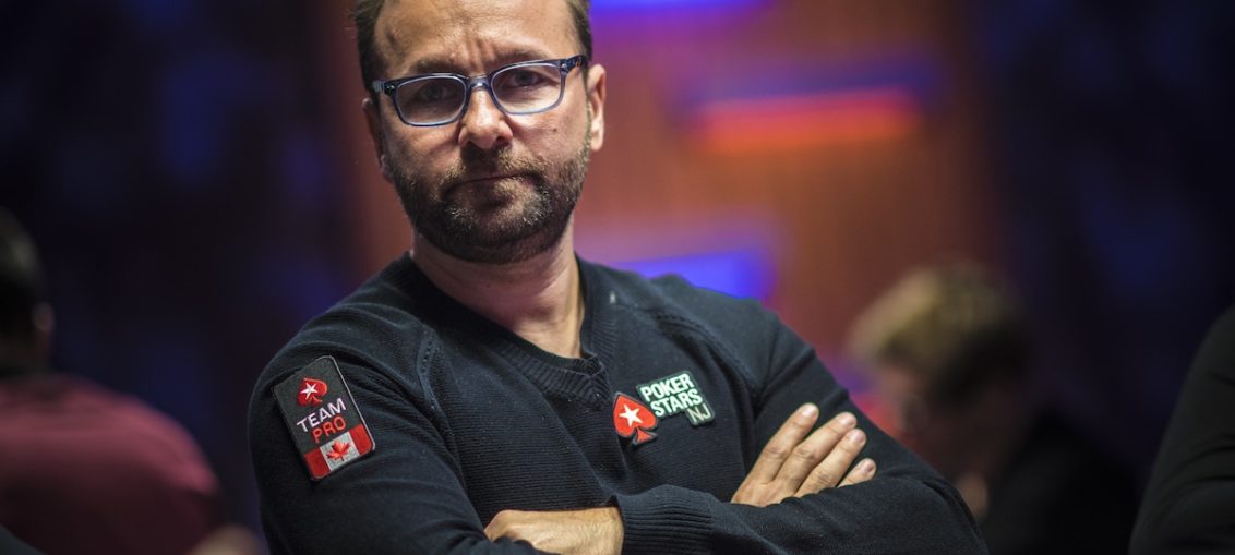 Daniel Negreanu on Day 1 of the 2018 Super High Roller Bowl.