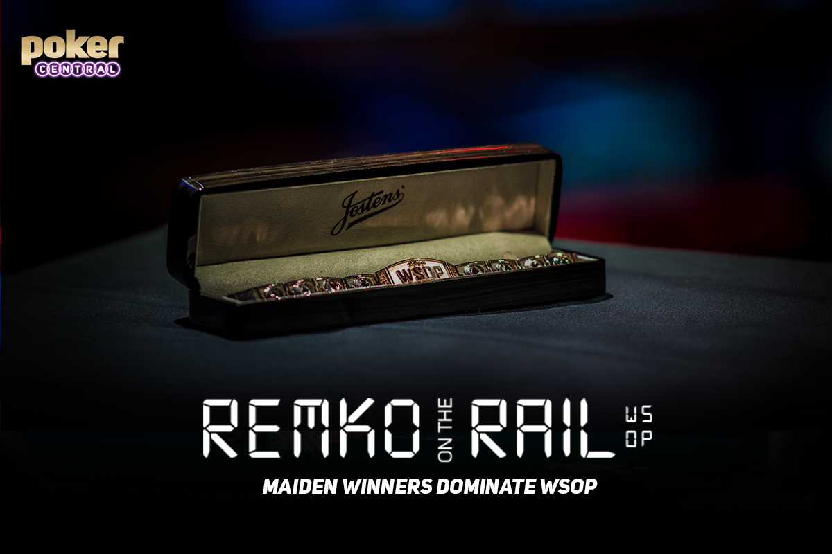 Remko on the Rail - Maiden Bracelet Winners at the WSOP