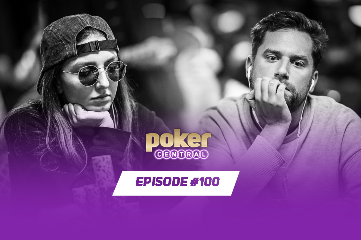 Kelly Minkin and Bart Lybaert hop on Poker Central Podcast Episode 100.