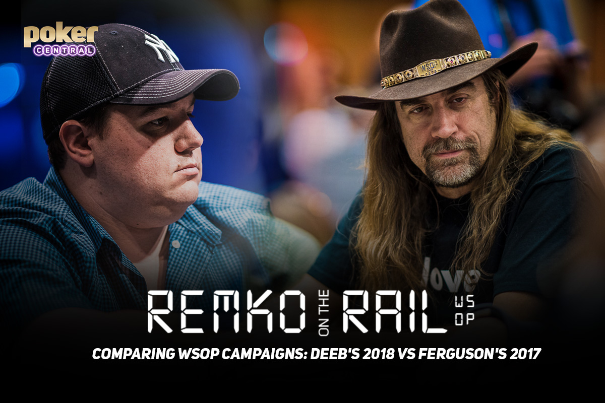 Remko on the Rail compares the 2017 and 2018 World Series of Poker Player of the Year races.