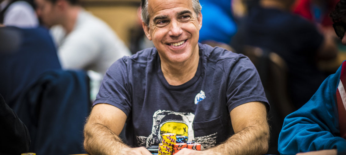 Cliff Josephy is all smiles amidst another impressive WSOP Main Event run.