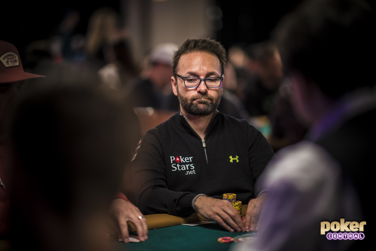 Daniel Negreanu could not get anything going on Day 1C of the 2018 WSOP Main Event.