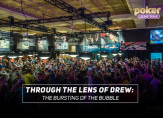 Through The Lens of Drew - The 2018 WSOP Main Event money bubble.