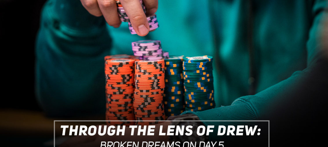 The fifth day of the WSOP Main Event saw plenty of dreams shatter into pieces. Here's your photo recap of the heartbreak.