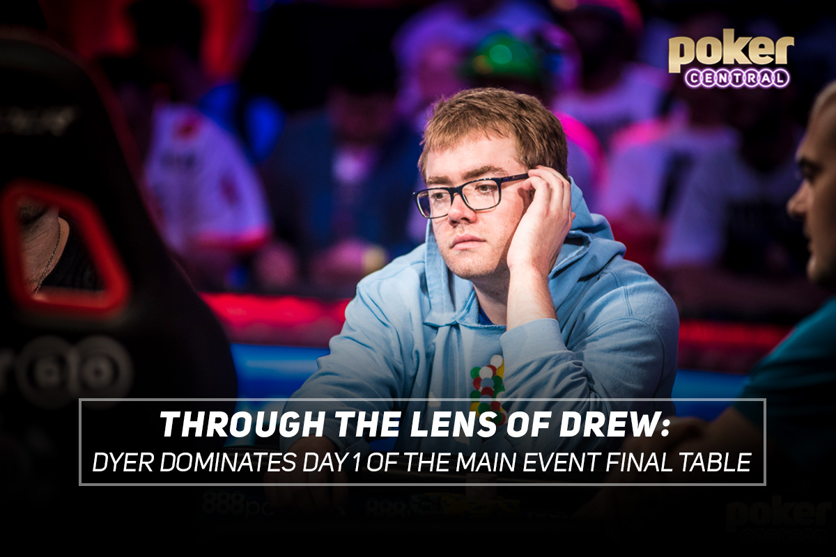 It was the Michael Dyer show on the first of three final table days. Dyer, only trailing Nic Manion to start the day, kept his foot on the gas and was extremely active during play. Now holding a massive chip lead with more than 150,000,000 chips, the next biggest stack smaller than 80,000,000. It will be interesting to see if Dyer's aggression will continue tomorrow, or if he will elect to take a back seat and let the other five players go to war.