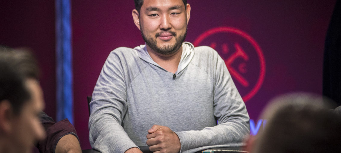 John Cynn in action during Day 7 of the WSOP Main Event.