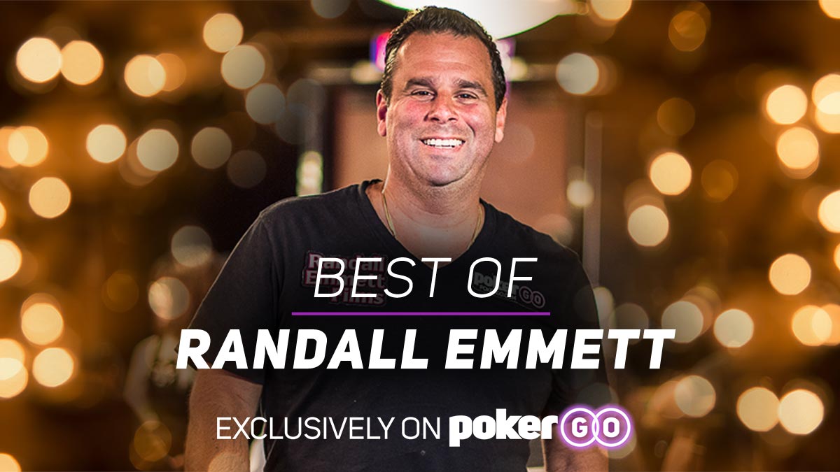 The Best of Randall Emmett is now available on PokerGO.