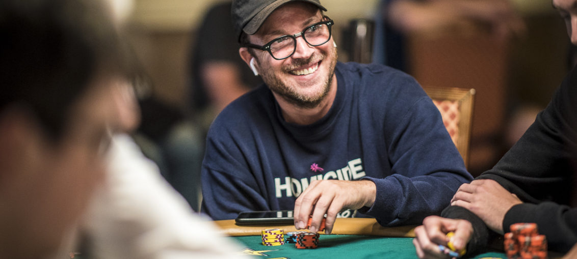 Scott Vener in the 2018 WSOP Main Event.