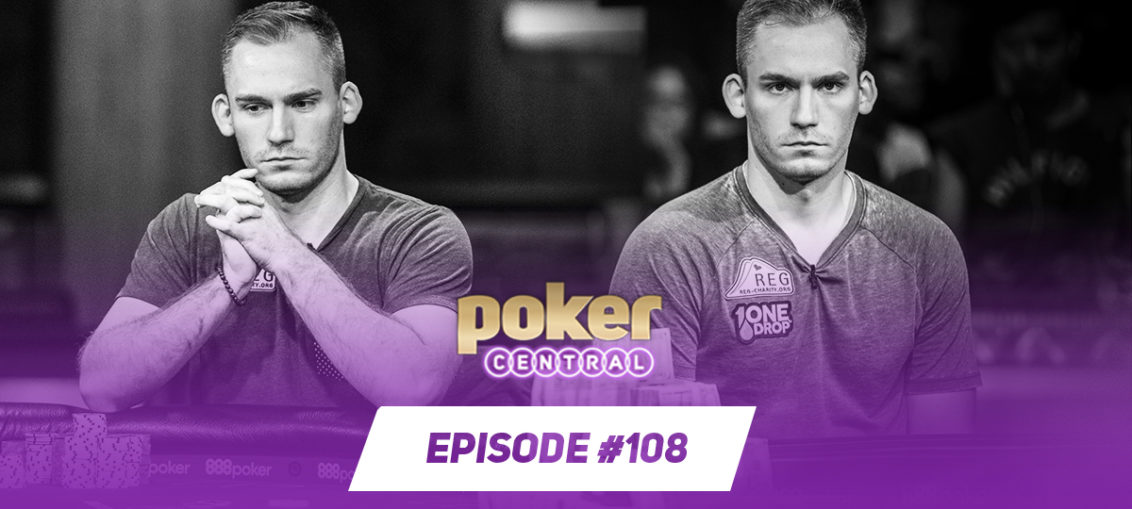 Episode 108 of the Poker Central Podcast features the star of the year: Justin Bonomo!