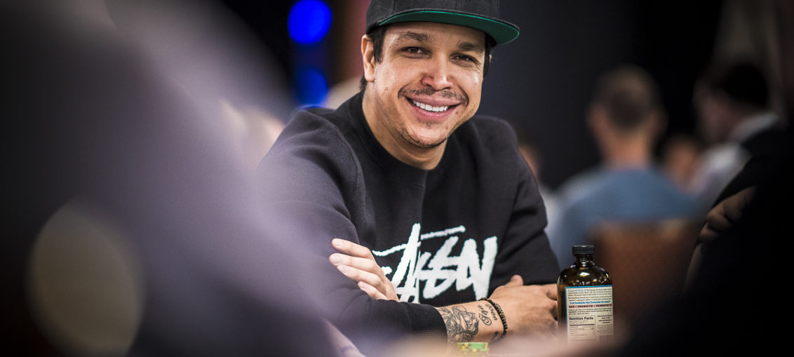 Felipe Ramos in action during the 2018 World Series of Poker in Las Vegas.