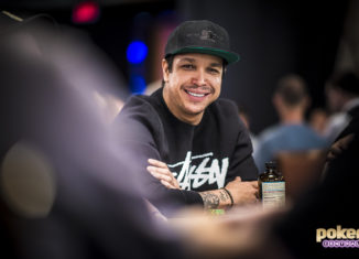 Felipe Ramos in action during the 2018 World Series of Poker in Las Vegas.