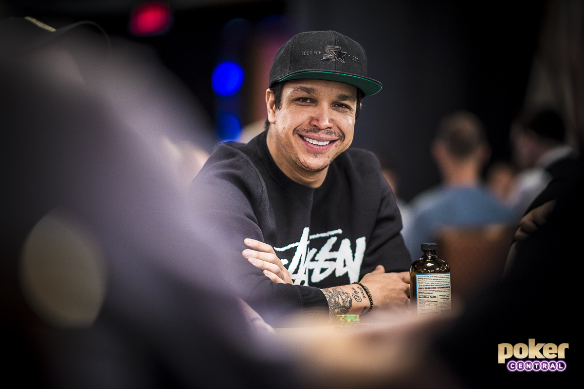 Felipe Ramos in action during the 2018 World Series of Poker in Las Vegas.