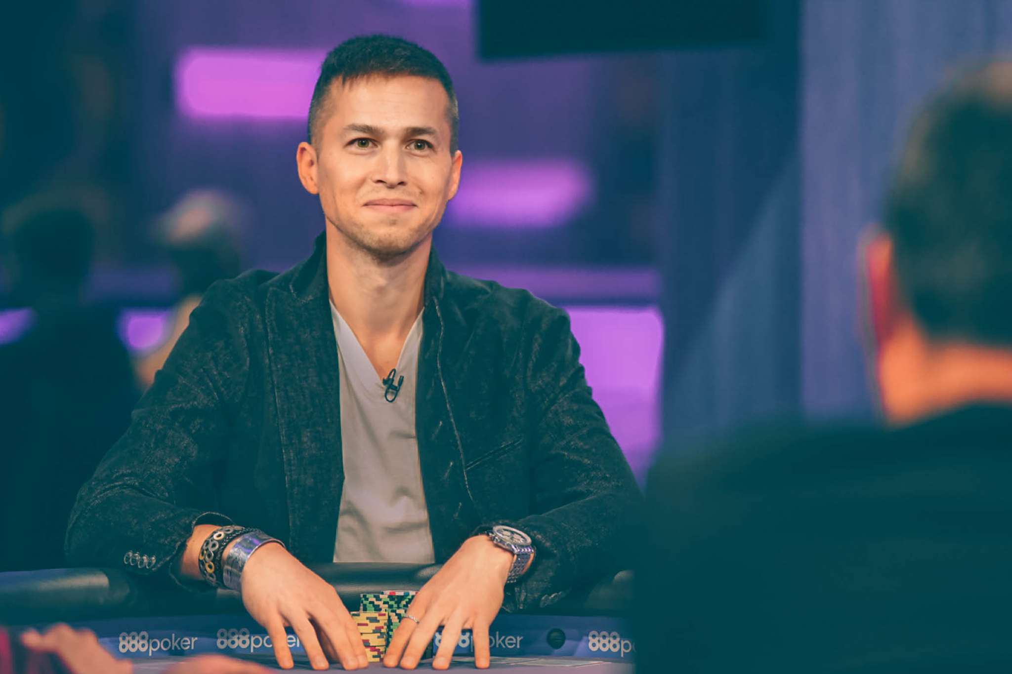 Daniel Weinand during his Poker After Dark debut on "Under The Gun" week.