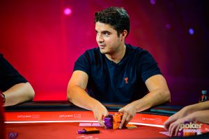 Robert Flink puts himself in strong contention for the British Poker Open title with a second place finish.