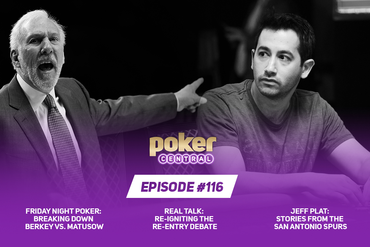 This week on the Poker Central Podcast: Jeff Platt joins Brent Hanks and Remko Rinkema to talk Friday Night Poker, Poker After Dark and more!