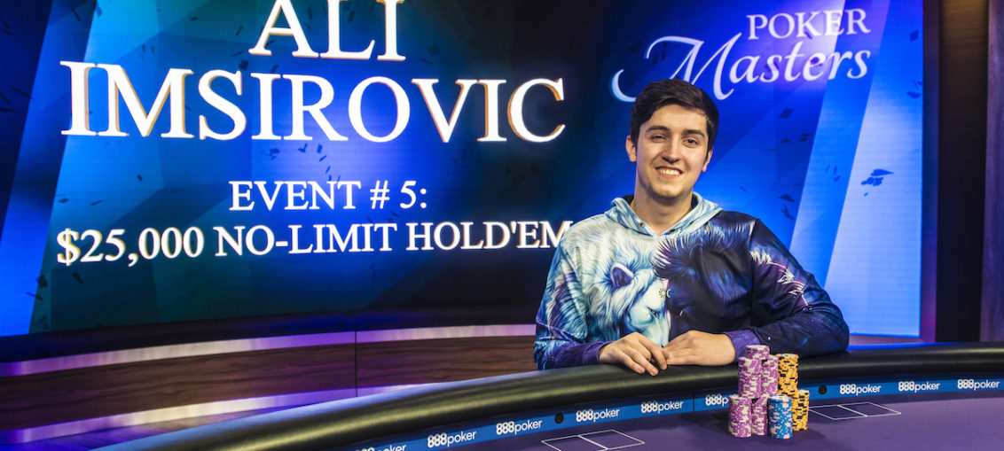 Ali Imsirovic is third in Poker Masters following his $25,000 No Limit win. (Photo: Poker Central)