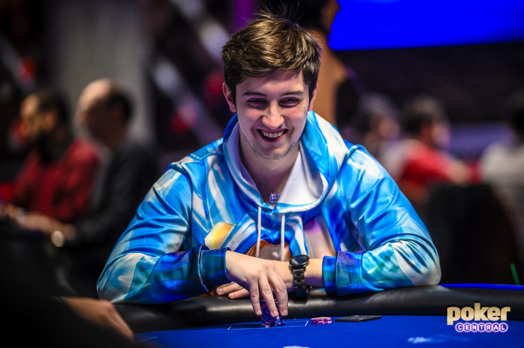 Ali Imsirovic is a real contender at the 2019 U.S. Poker Open.