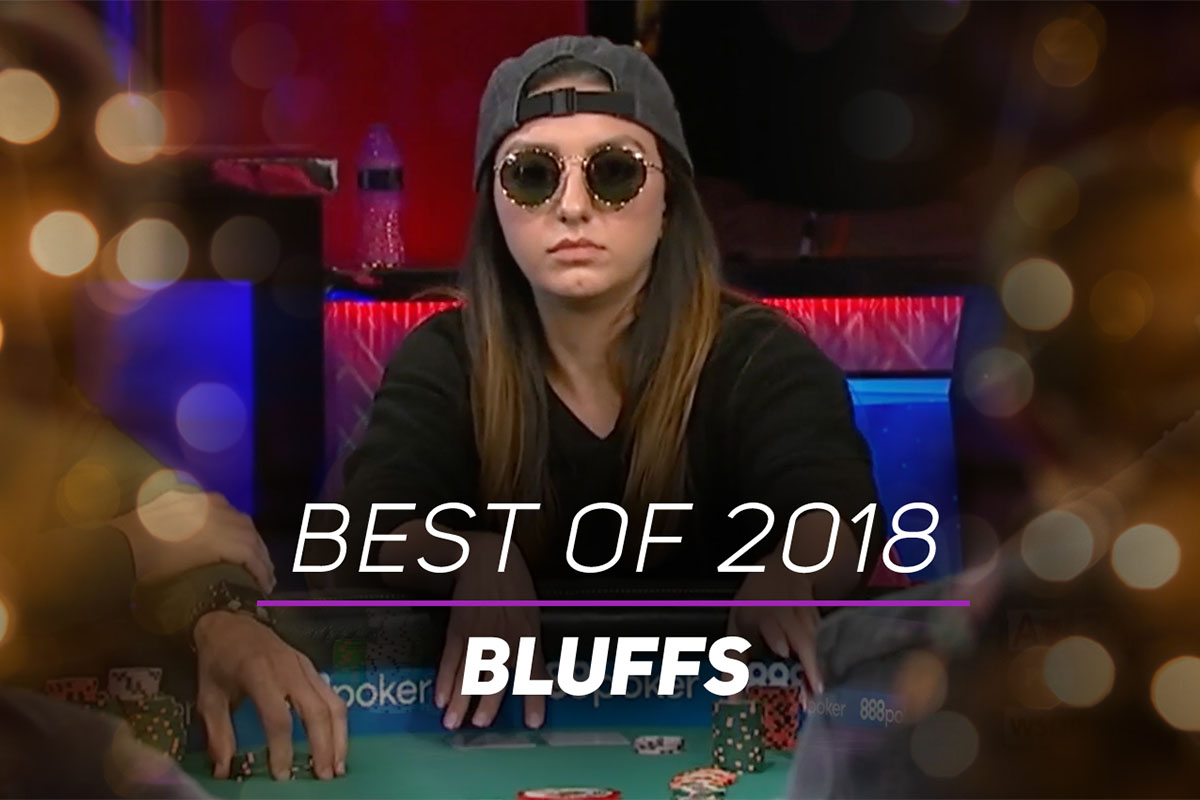 Kelly Minkin takes center stage among the biggest bluffers of 2018 on PokerGO.