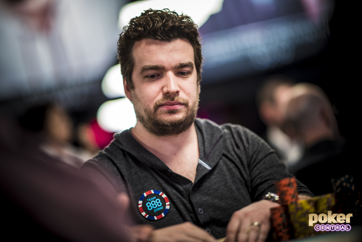 Chris Moorman in action during the 2018 World Series of Poker.