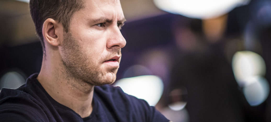 Daniel 'Jungleman' Cates in action during the 2018 World Series of Poker.