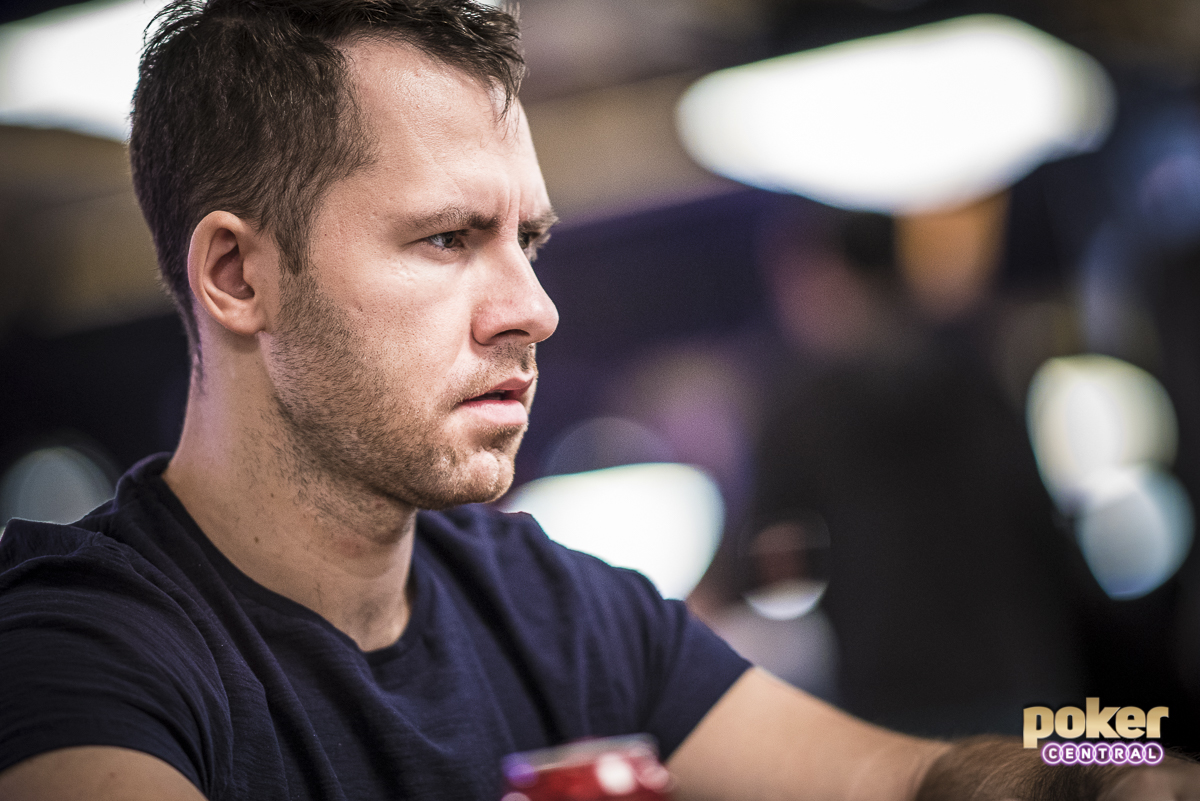 Daniel 'Jungleman' Cates in action during the 2018 World Series of Poker.