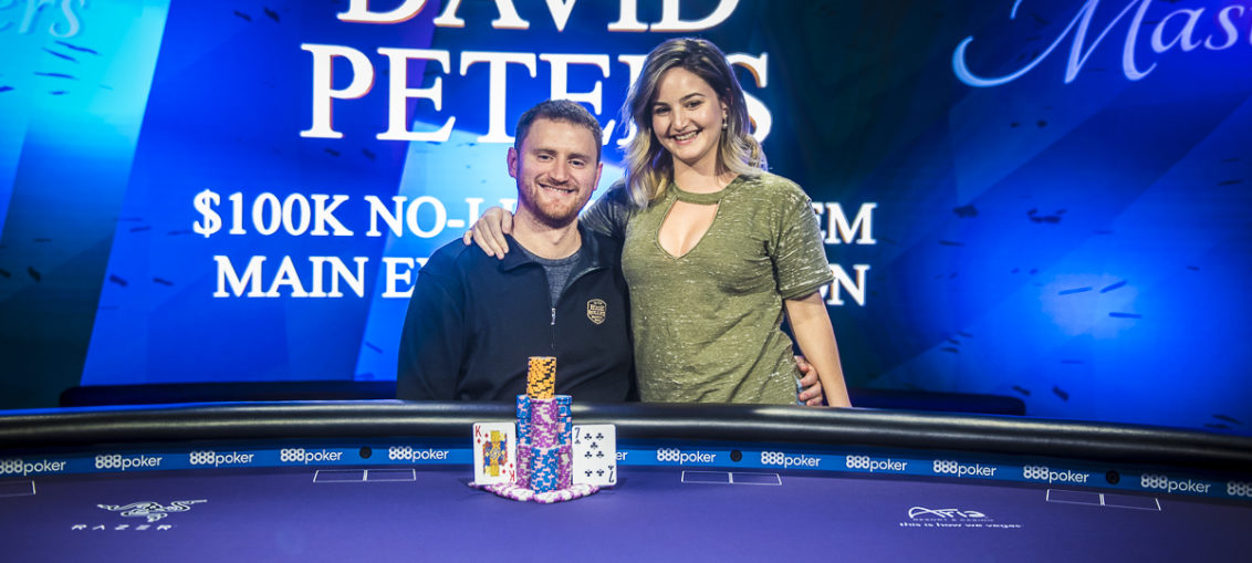 The 2018 Poker Masters has officially come to a close with the completion of the $100k Main Event. David Peters came out on top after a grueling final day, eventually defeating Dan Smith heads up to take home the title. Despite not being able to catch Ali Imsirovic in the race for the purple jacket, Peters did come out on top as the overall most money earned throughout the series.