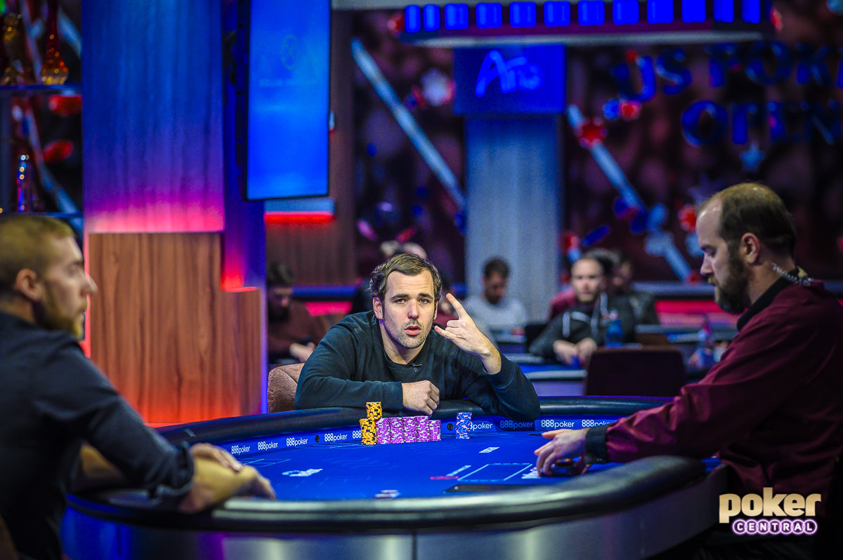 Jordan Cristos is one of the top contender at the 2019 U.S. Poker Open after winning Event #2.