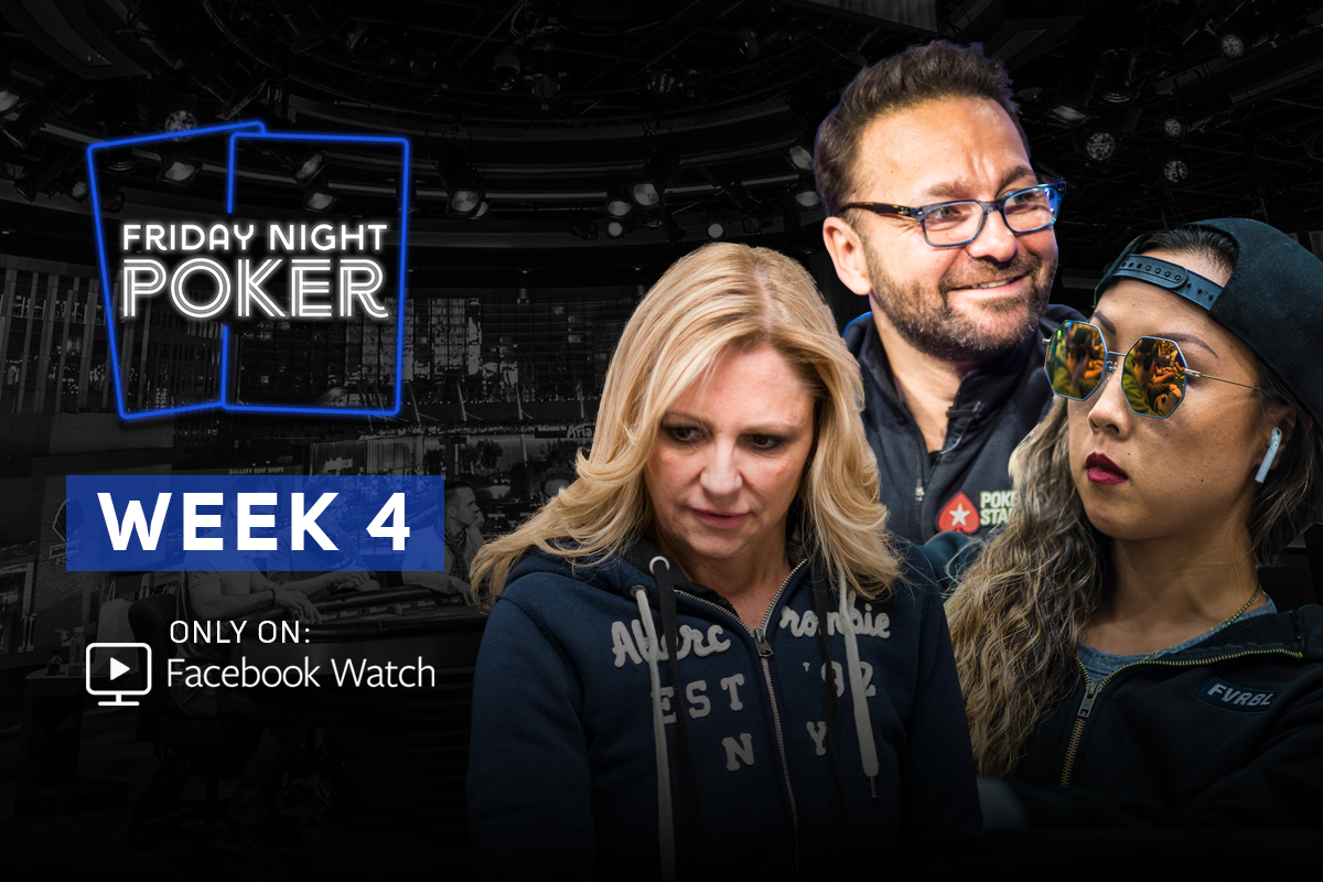 Jennifer Harman, Daniel Negreanu, and Kristy Arnett headline the Week 4 action of Friday Night Poker!