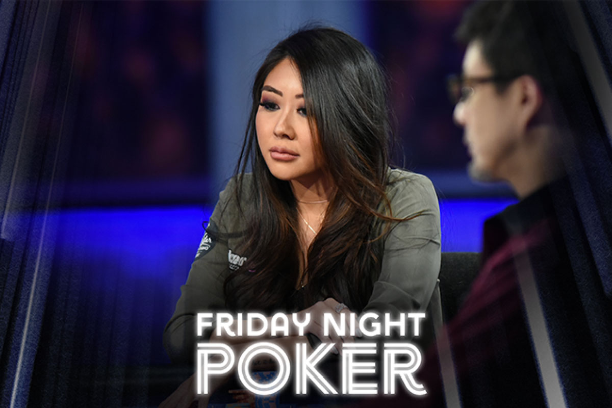 Maria Ho took center stage with Kristen Bicknell and Kitty Kuo on Friday Night Poker!