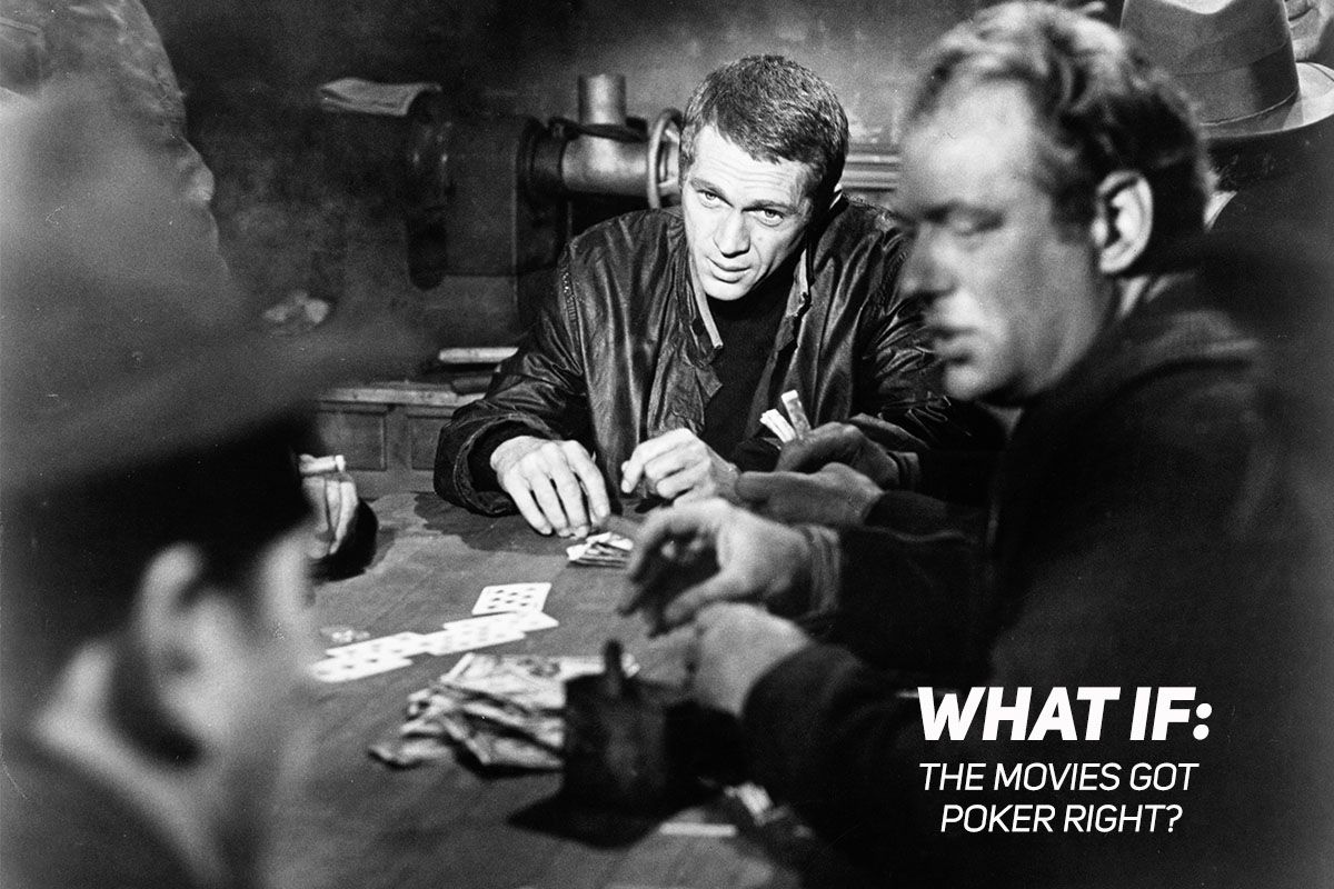 Steve McQueen starred in the poker classic 'Cincinnati Kid' back in 1965, but was his play GTO? (Image: GettyImages.com)