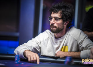 Nick Schulman in his element during the 2018 Poker Masters on PokerGO.