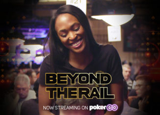 Drea Renee in her element during the 2018 World Series of Poker.